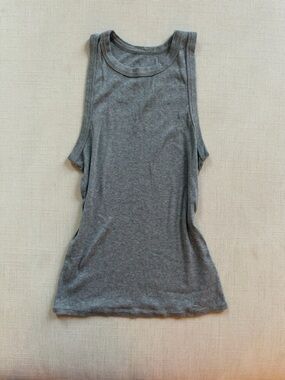 a new day Gray Scoop Neck Tank Top